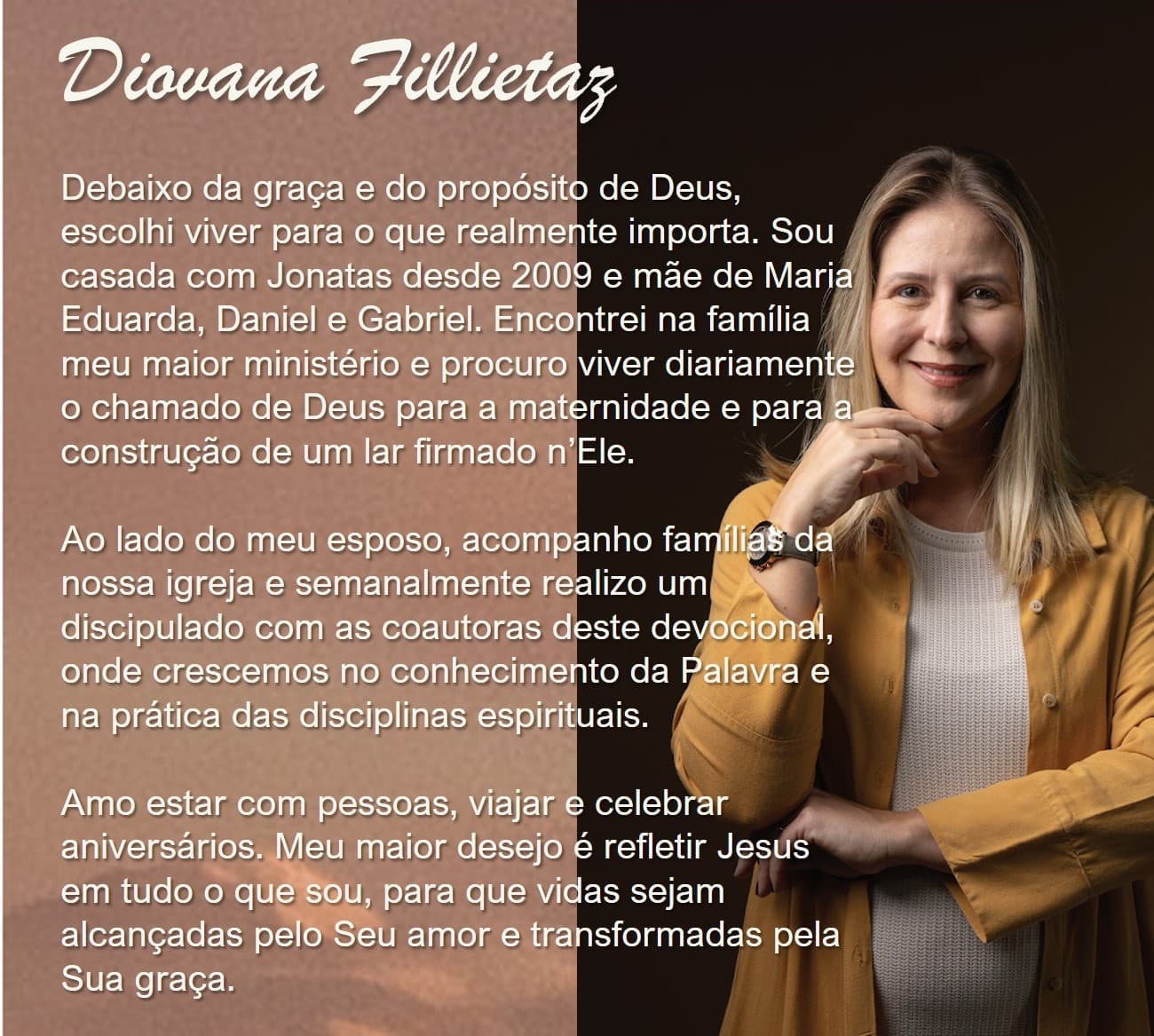 Banner mobile da autora Diovana Fillietaz
