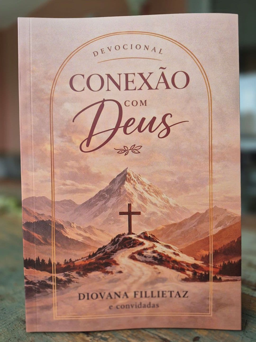 Exemplar real do Devocional Conexão com Deus por Diovana Fillietaz